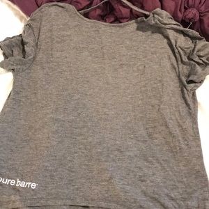 Pure Barre open back T-shirt